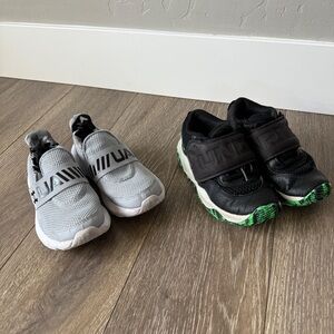 ❌ Under Armour Gray and Black Sneakers